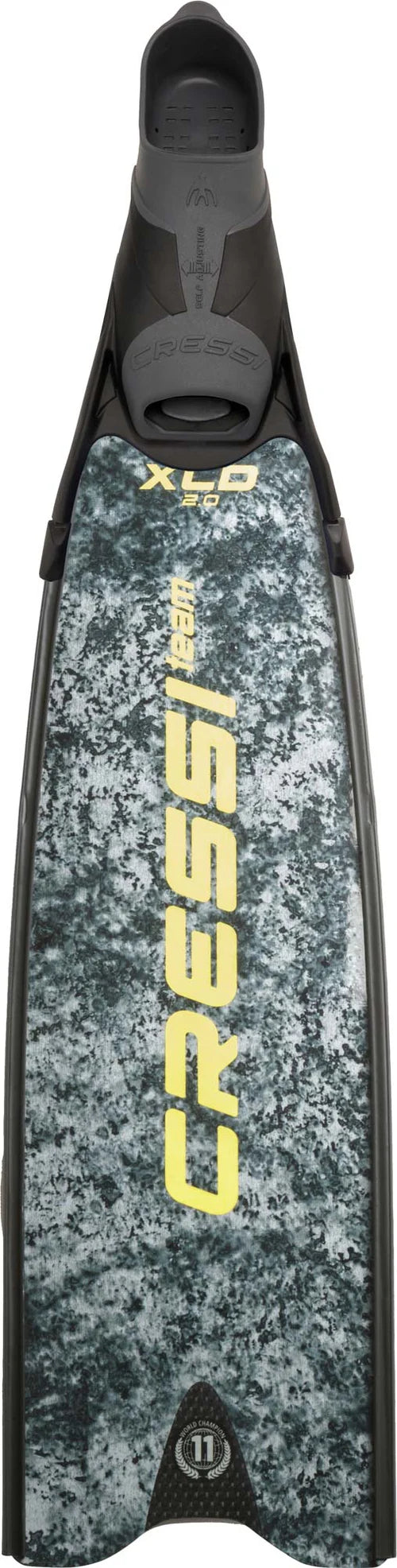 Cressi Gara Modular Team Carbon Fin Pair Grey Camo XLD