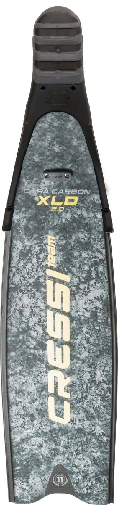 Cressi Gara Modular Team Carbon Fin Pair Grey Camo XLD