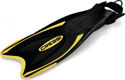 Cressi Palau Adjustable Fin Black Yellow