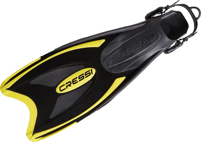 Cressi Palau Adjustable Fin Black Yellow