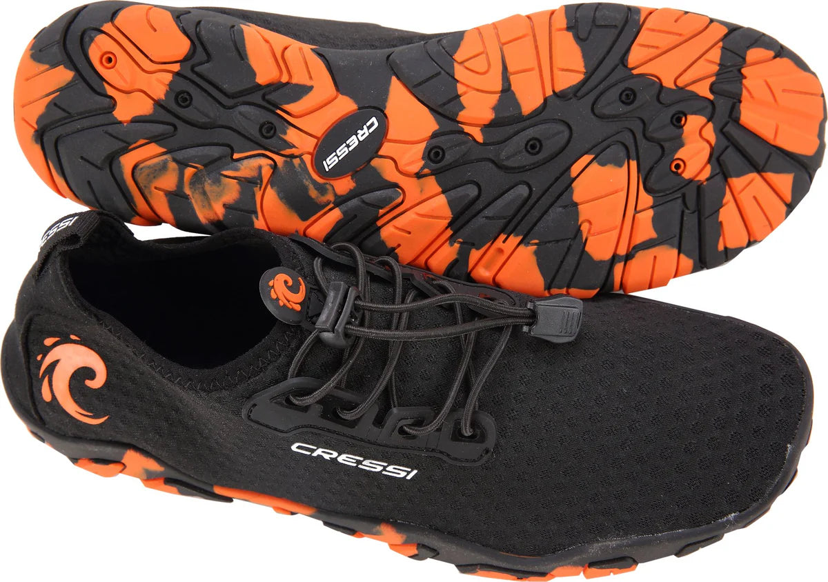Cressi Molokai Reef Shoes Black Orange