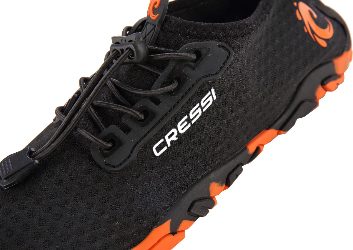 Cressi Molokai Reef Shoes Black Orange