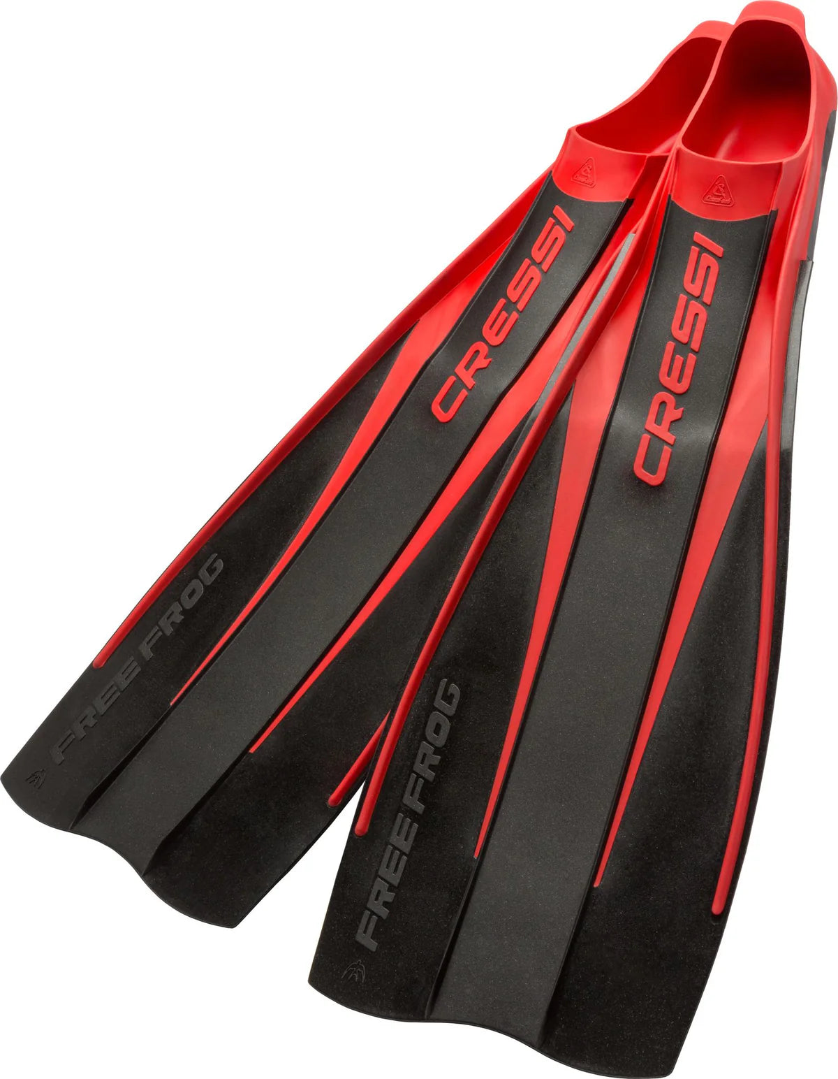 Cressi Frog Fins Black Red