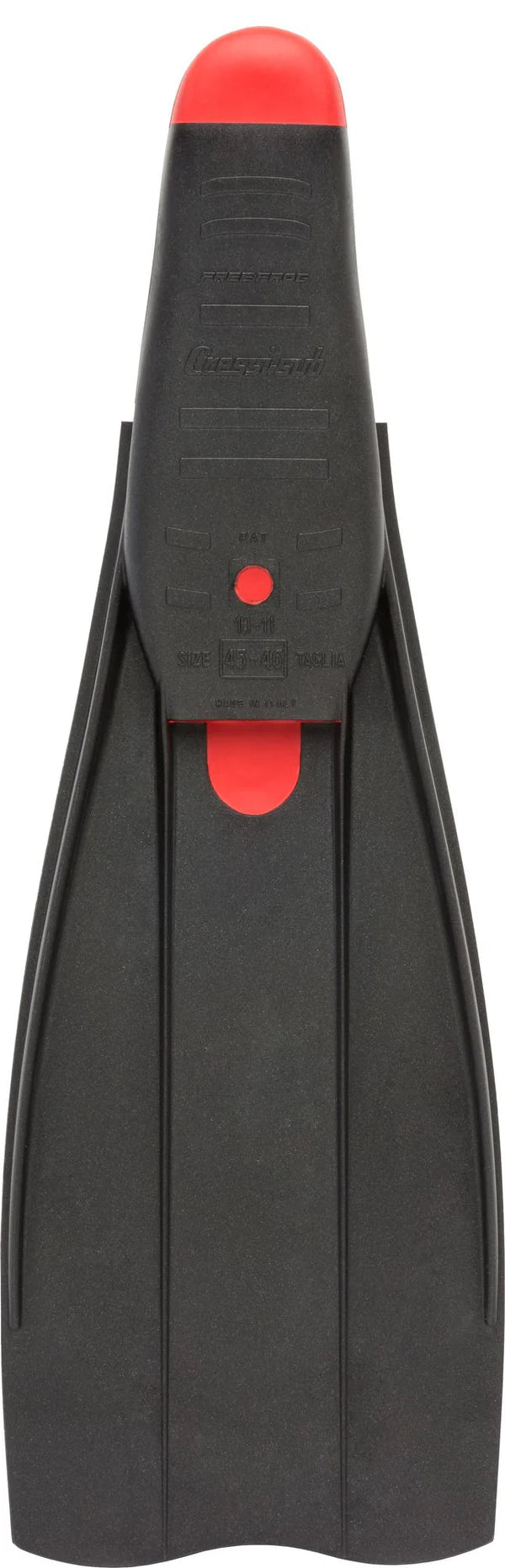 Cressi Frog Fins Black Red