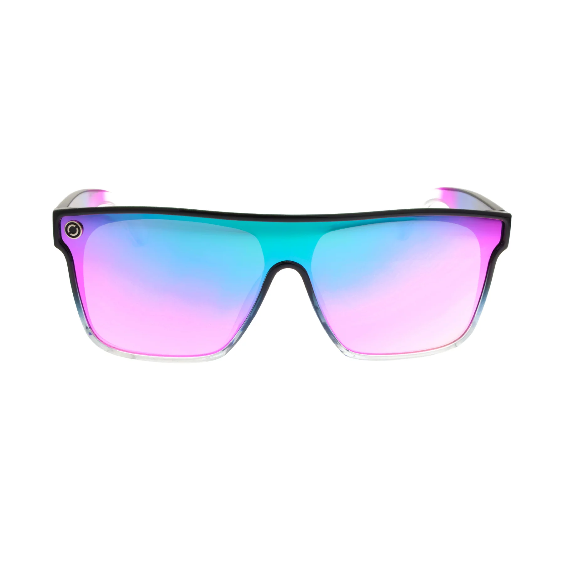 Oxide Galaxy Multi Blue Purple Mirror Sunglasses