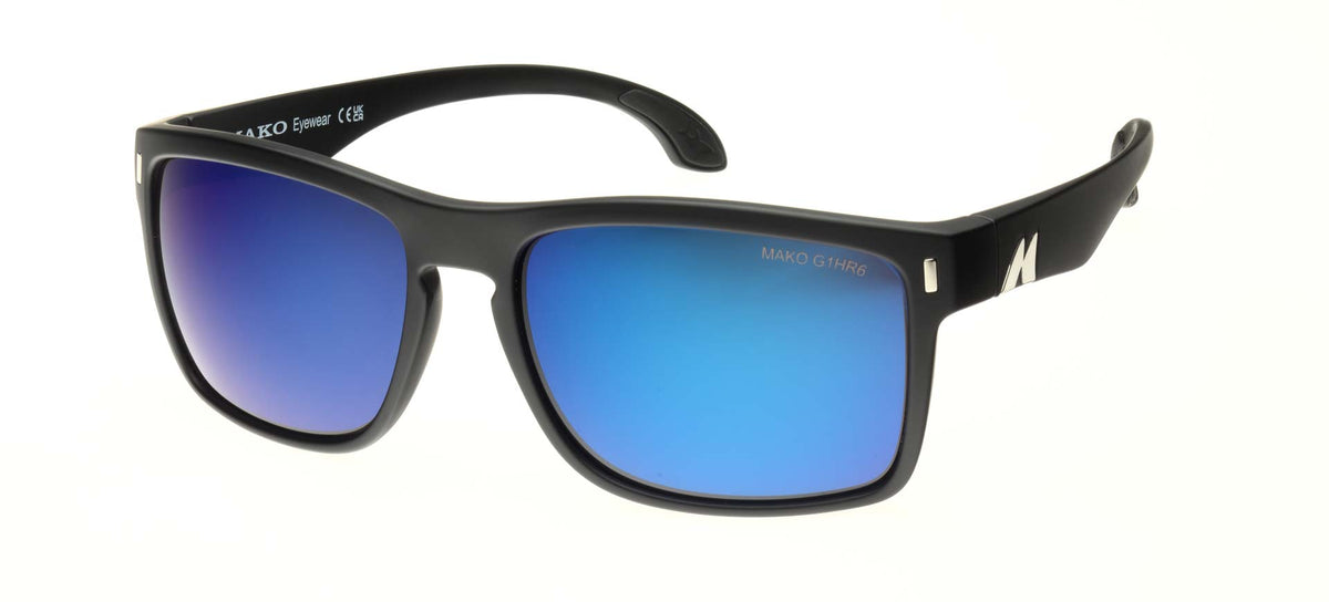 Mako GT XL Matte Black Frame Sunglasses