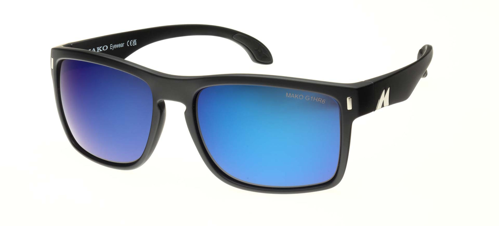 Mako GT XL Matte Black Frame Sunglasses