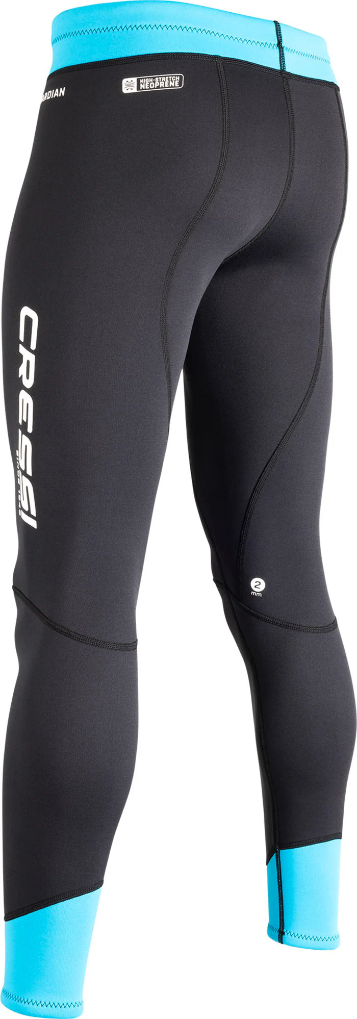 Cressi Guardian Lady Wetsuit Pants Black Aquamarine 2mm