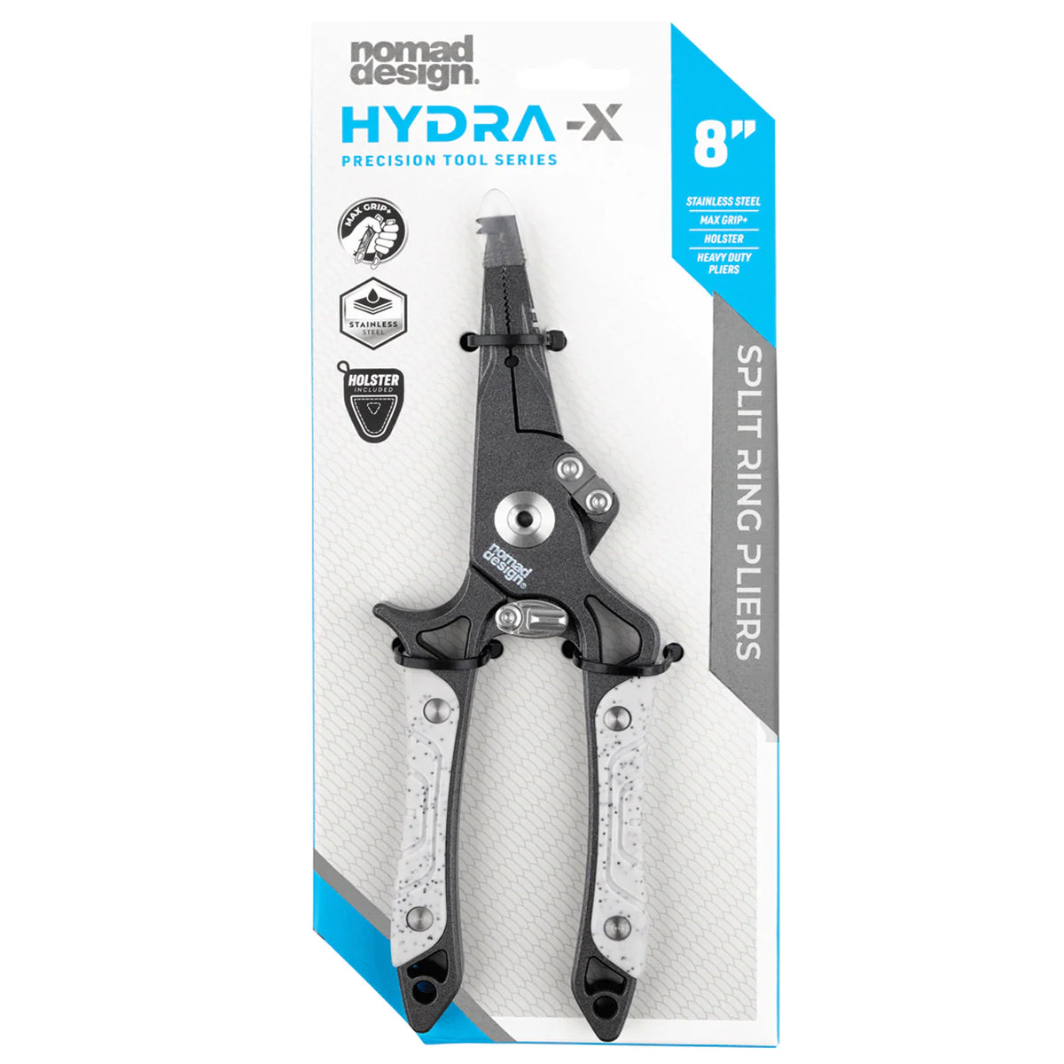 Nomad Hydra Split Ring Plier 8in