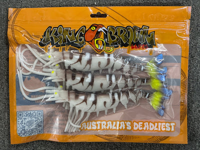 King Brown Killer Prawn Soft Plastic Lure 270