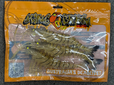 King Brown Killer Prawn Soft Plastic Lure 270