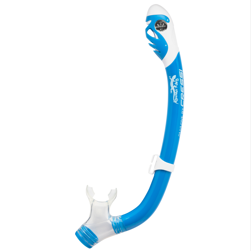 Cressi Iguana Junior Snorkel Blue White