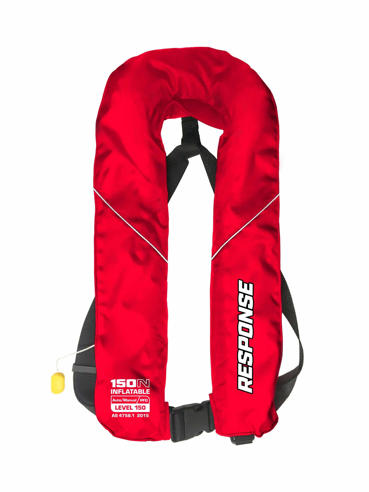 Response Inflatable Life Jacket PFD Vest Auto Red
