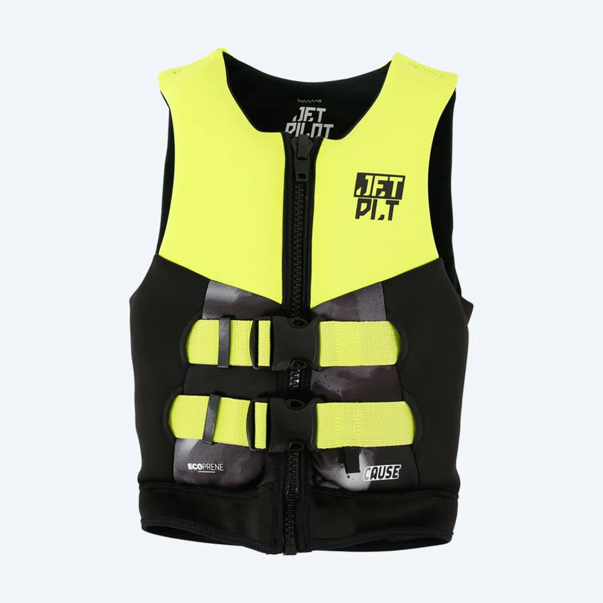 Jetpilot JA24211C Cause Youth Life Jacket PFD Yellow