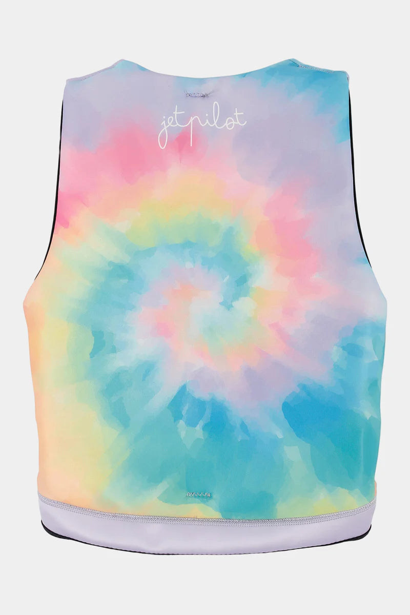 Jetpilot 24211G Cause Girls FE Youth Life Jacket PFD Tie Dye