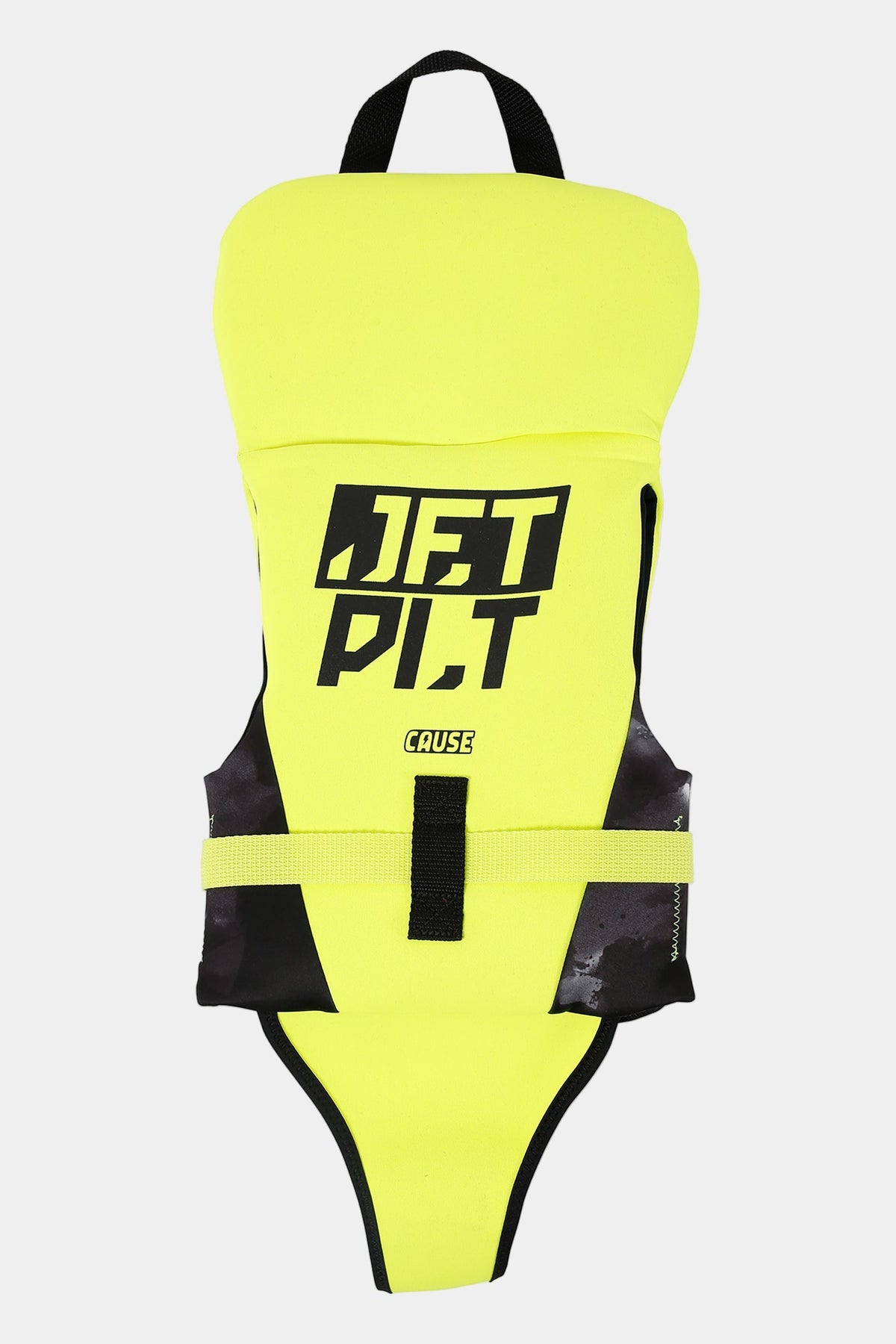 Jetpilot Cause Infant FE Neo PFD life jacket yellow back view