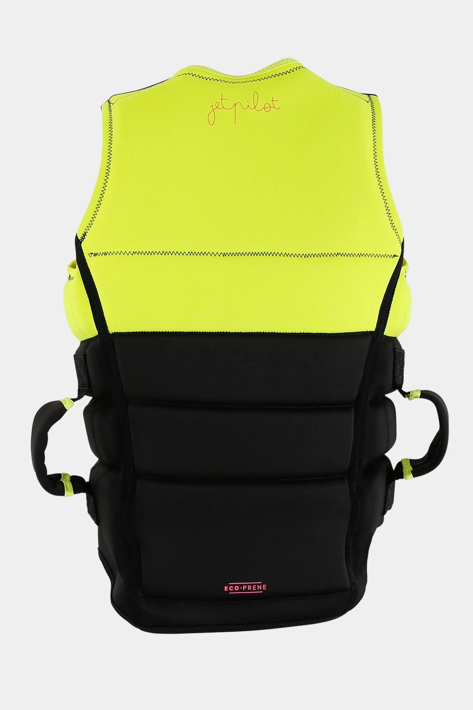 Jetpilot Eden Ladies Neo PFD life jacket yellow back view
