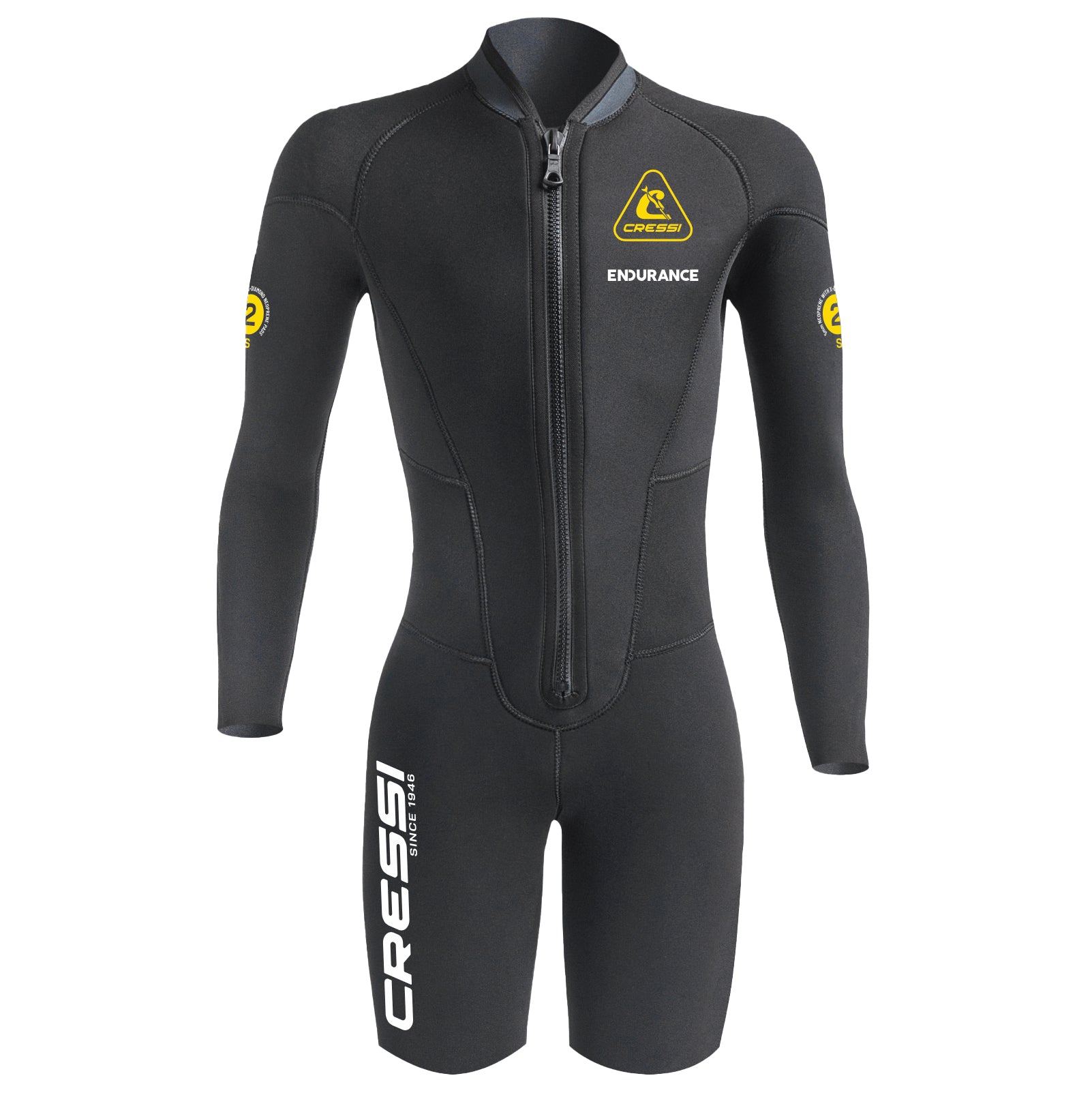 Cressi Endurance Man Long Sleeve Shorty Wetsuit 5mm