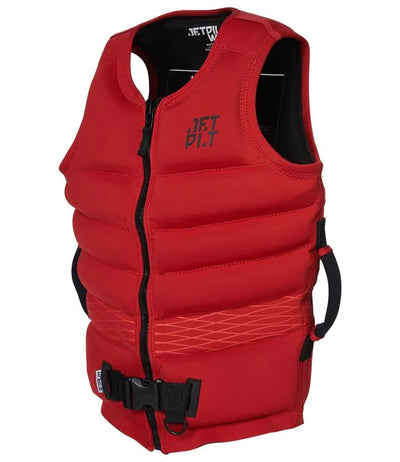 Jetpilot Hyperflex Mens FE Neo Neoprene Life Jacket PFD Vest Red Level 50