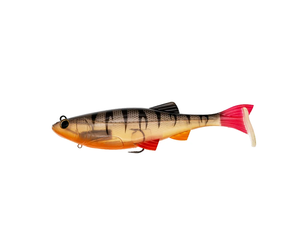 Biwaa Kapsiz HD Kast Soft Plastic Swimbait Lure Rigged 7.5in