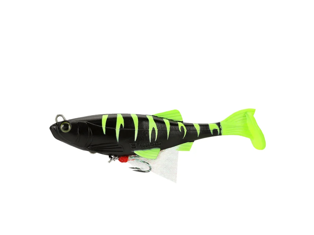 Biwaa Kapsiz HD Kast Soft Plastic Swimbait Lure Rigged 9in