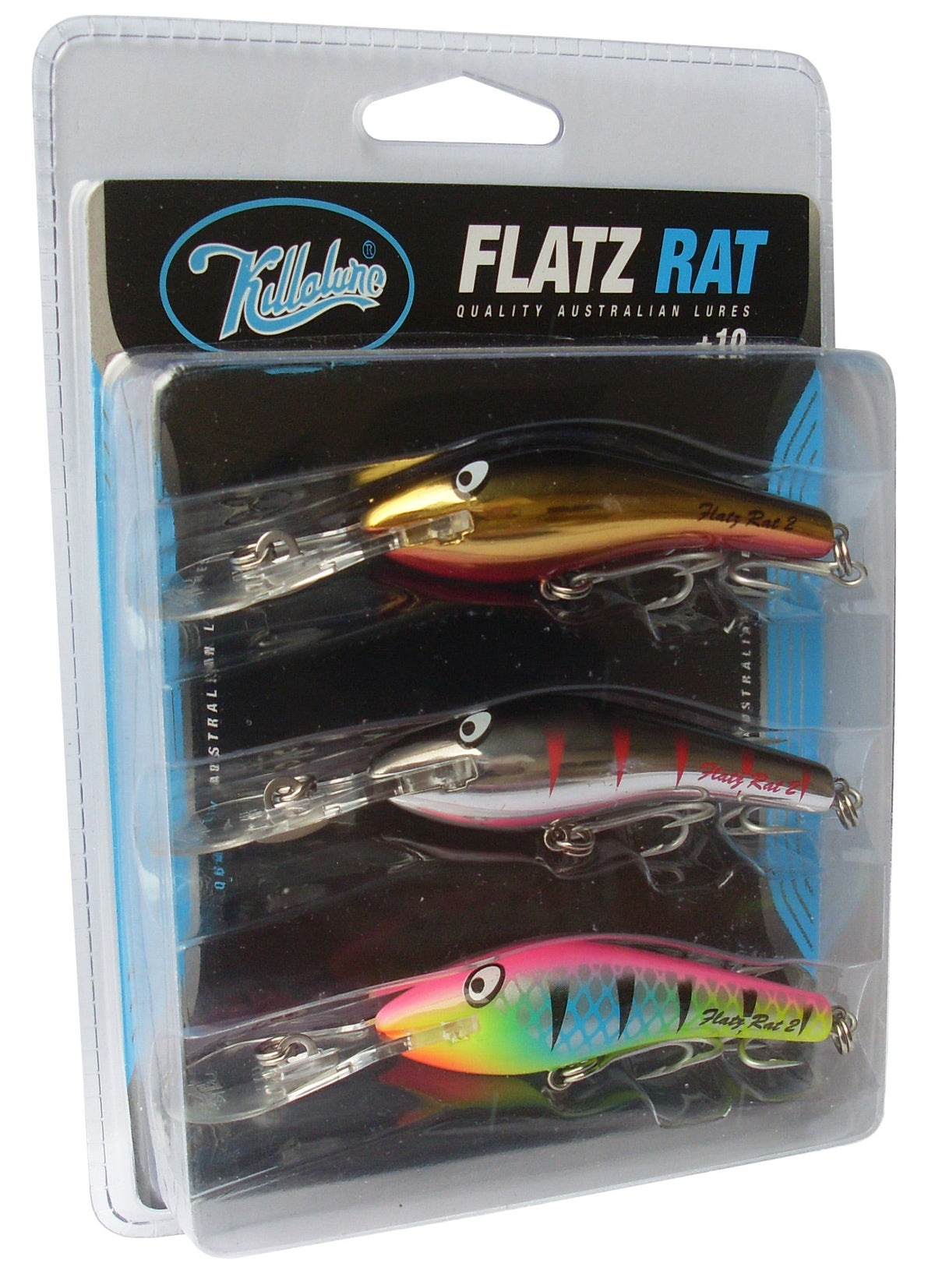 Killa Lure Flatz Rat Bulk Value Lure Pack 04KP01