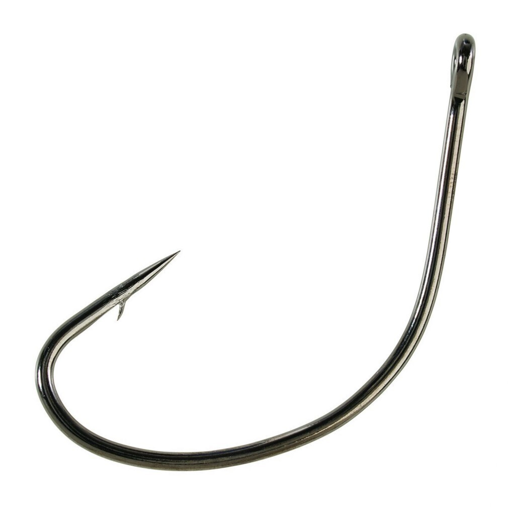 Eagle Claw Lazer Kahle Platinum Black Wide Gap Hook Bulk Box