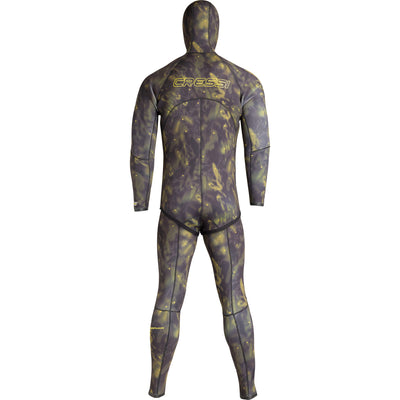 Cressi Lampuga Mens Open Cell Hyperstretch Stealth Camo Wetsuit 5mm