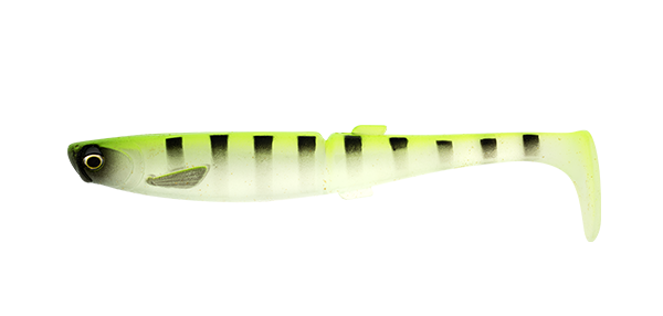 Daiwa Bait Junkie Mega Minnow 6.5in Clear Chartreuse