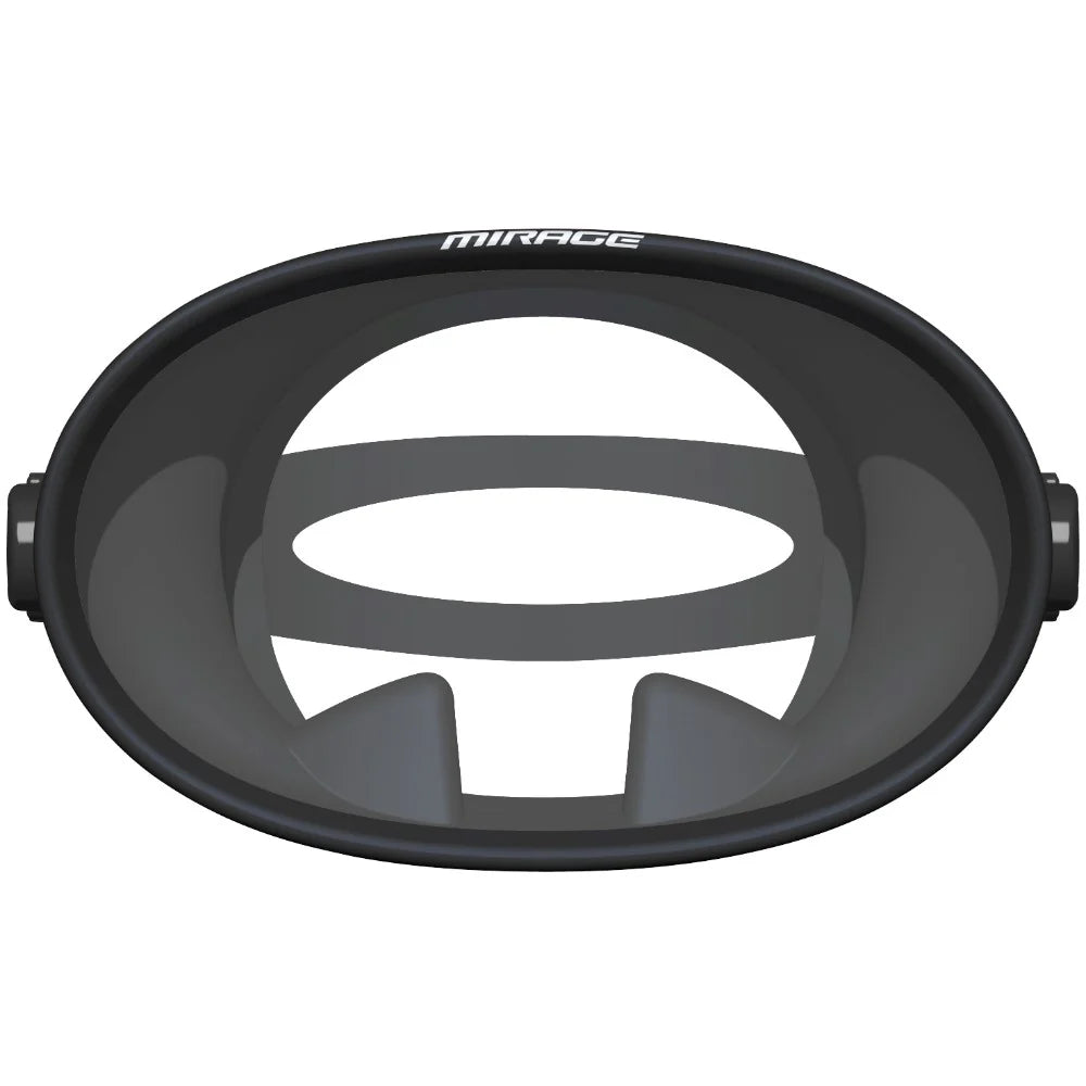 Mirage Pacifica Oval Five Mask Black