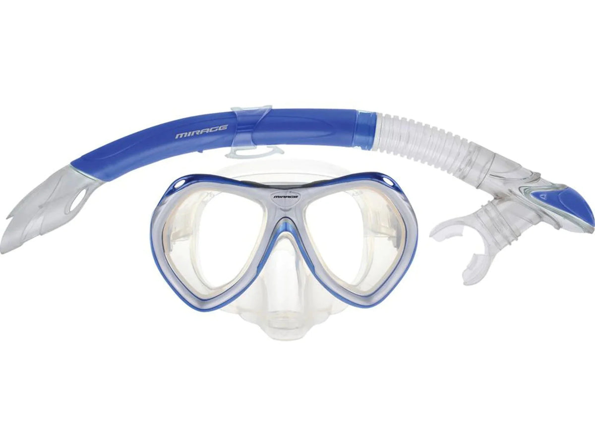 Mirage Crystal Jjunior Kids Mask Snorkel Set