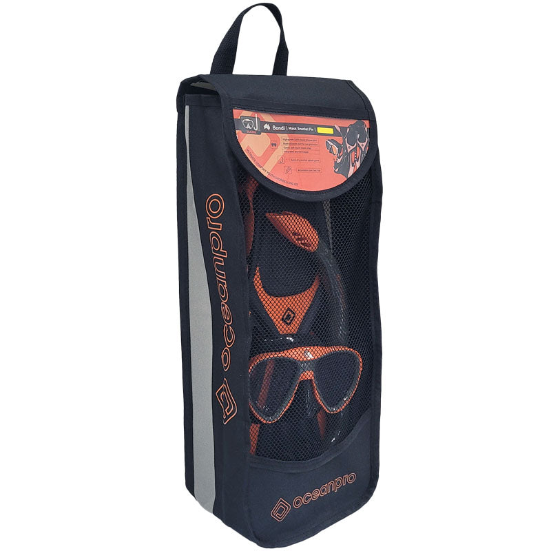 Ocean Pro Bondi Junior Mask Snorkel Fin Set Lilac