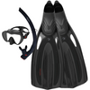 Ocean Hunter Seahawk Performance MSF Mask Snorkel Fin Set