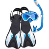 Ocean Pro Woolamai Junior Mask Snorkel Fin Set