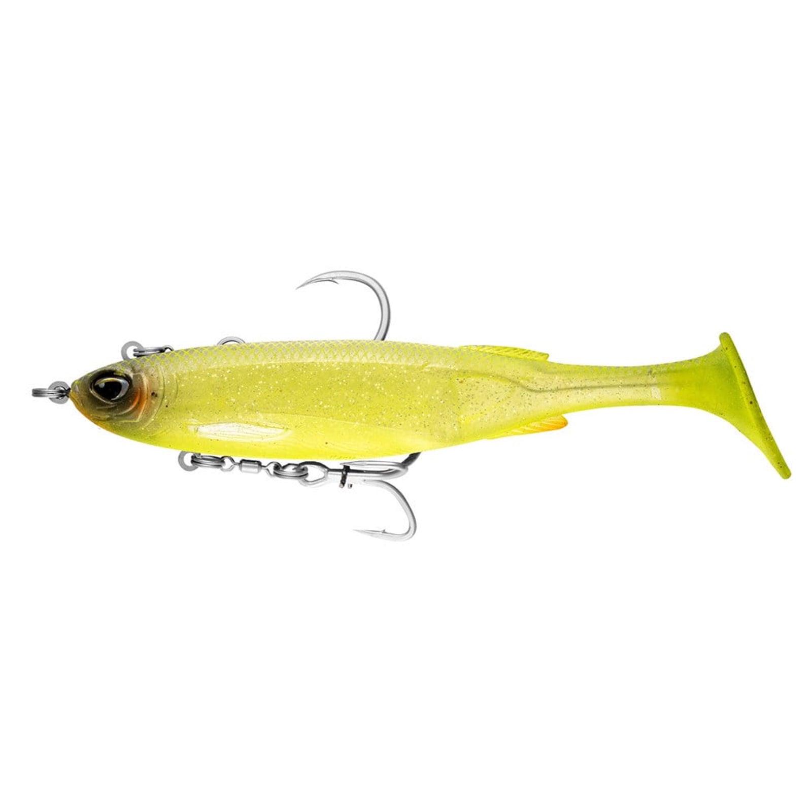 Nomad Design Live Ops Maniax Rigged Swimbait Soft Plastic Lure 8in