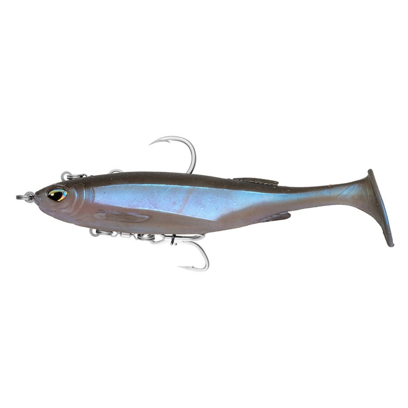Nomad Design Live Ops Maniax Rigged Swimbait Soft Plastic Lure 8in