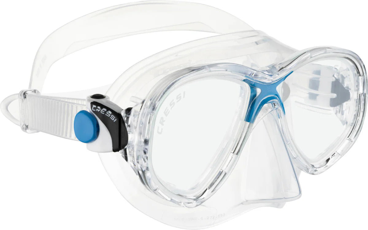 Cressi Marea Coloured Snorkel Mask Junior Kids