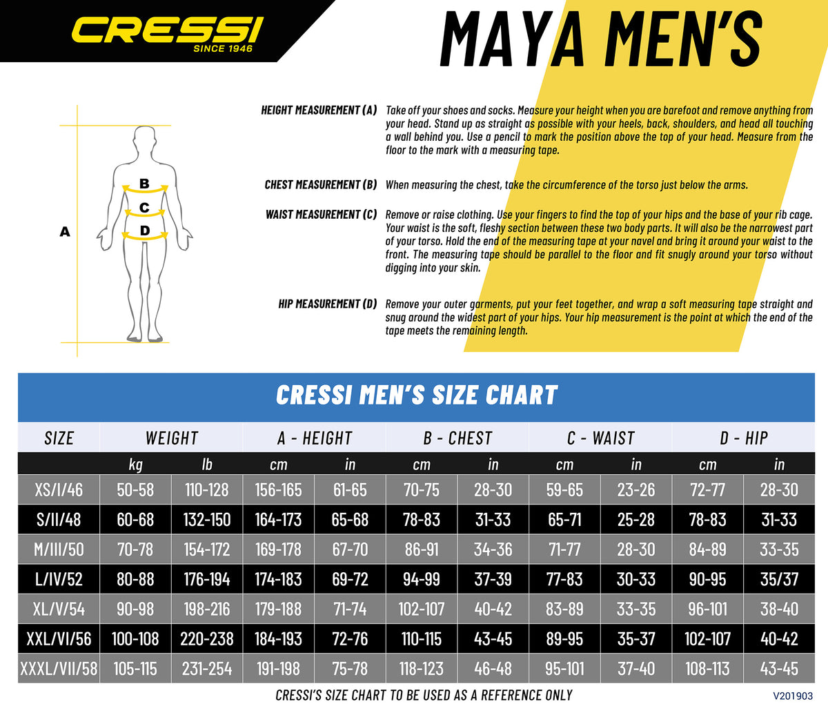Cressi Maya Mens 5mm Wetsuit