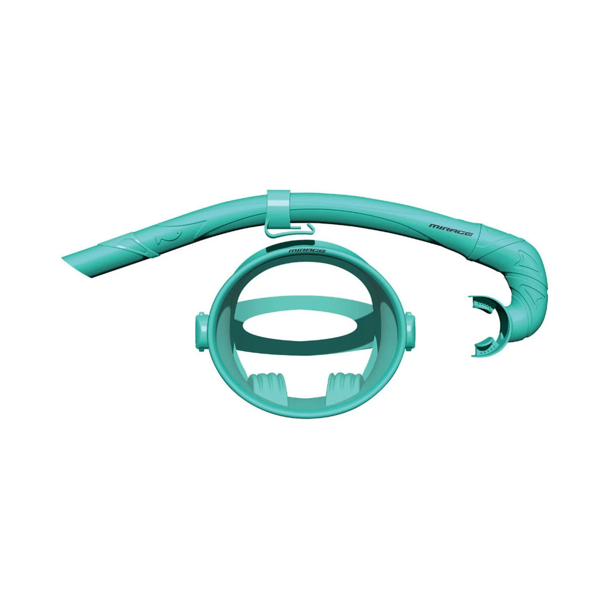 Mirage Oceania Round Mask Snorkel Set