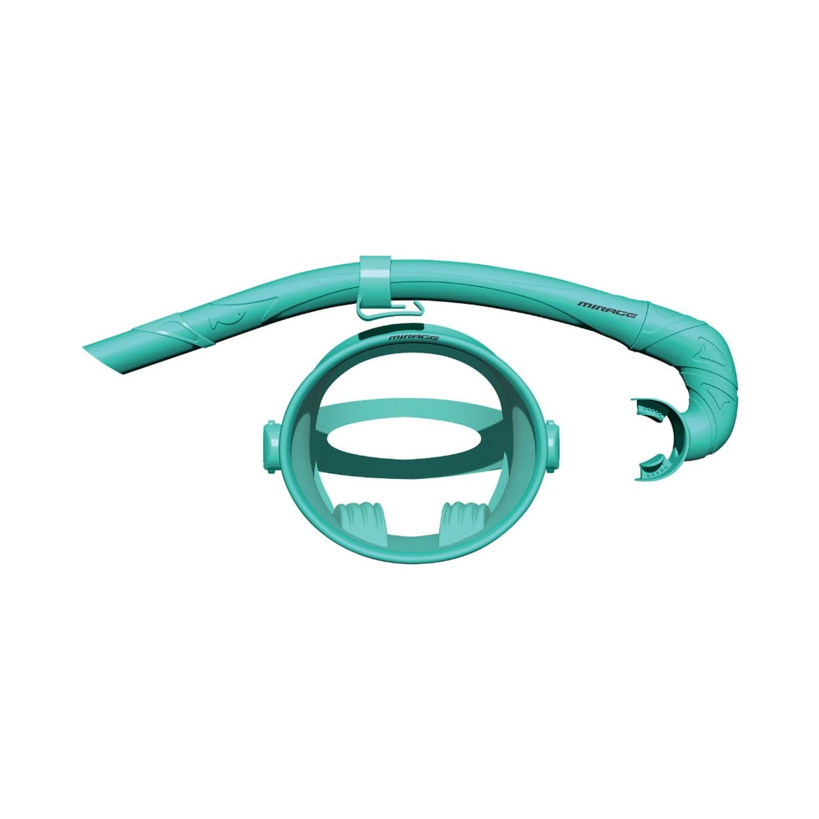 Mirage Oceania Round Mask Snorkel Set
