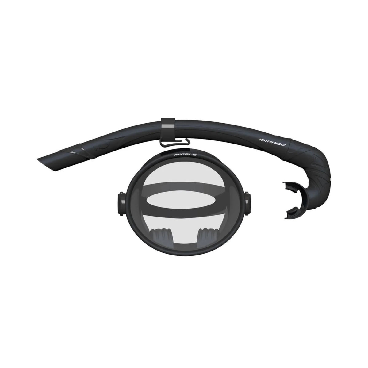 Mirage Oceania Round Mask Snorkel Set