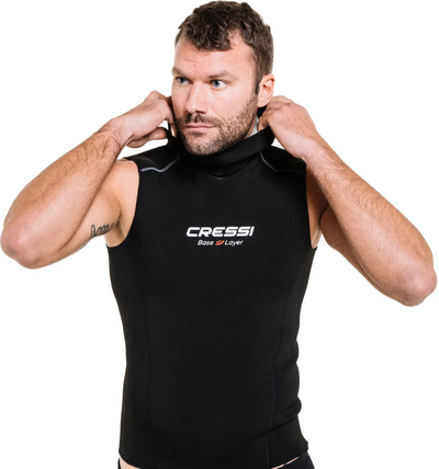 Cressi Base Layer Mens Hooded Vest 2/5mm