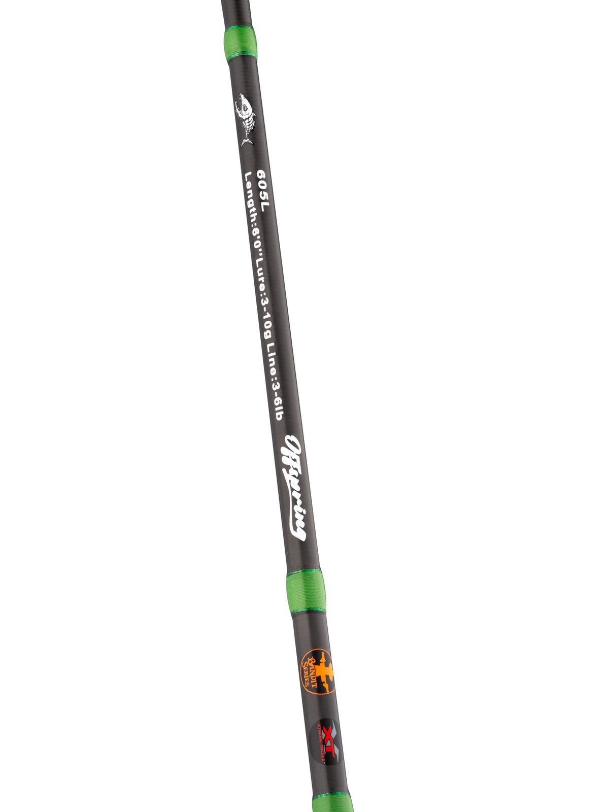 Offspring Pinacle Spin Travel Rod 605L