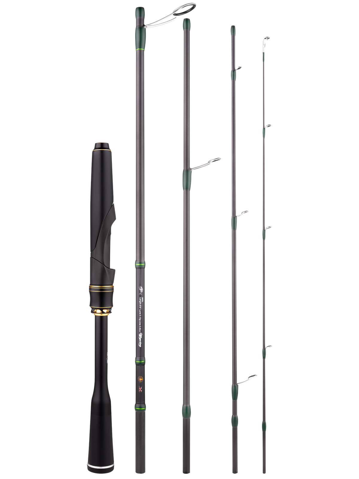 Offspring XT Spin Travel Rod 665L