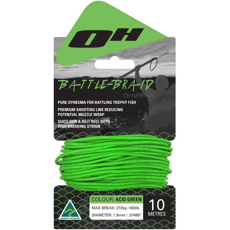 Ocean Hunter Battle Braid Spear Gun Dyneema 10m