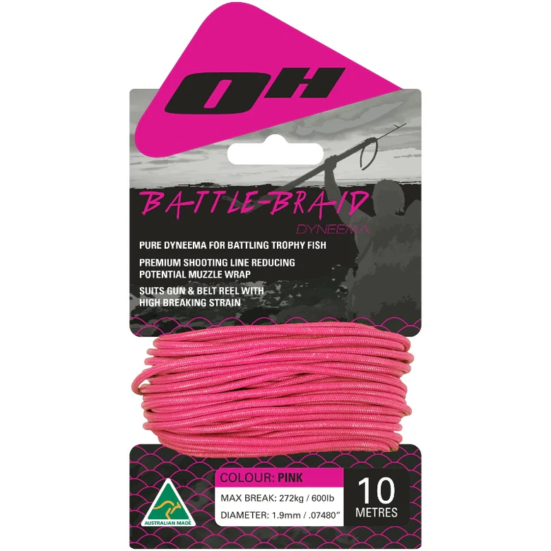 Ocean Hunter Battle Braid Spear Gun Dyneema 10m
