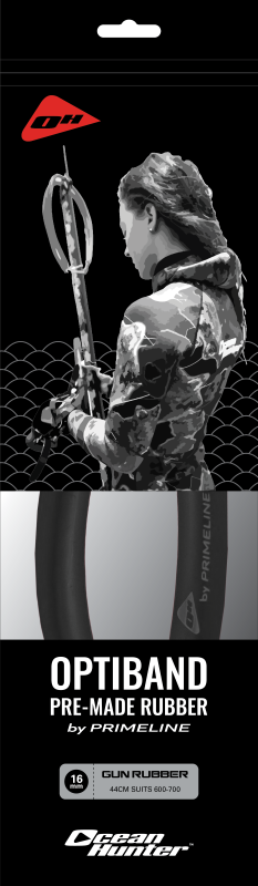 Ocean Hunter Primeline Optiband Premade Spear Gun Rubber 16mm