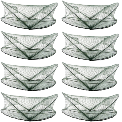Net Factory Opera House Yabby Crayfish Trap Pot - 8 Pack