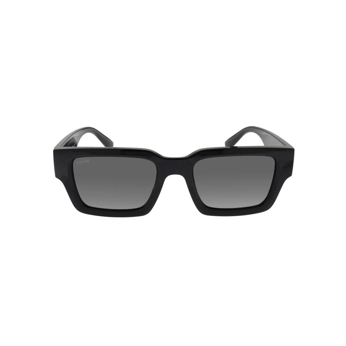 Oxide Orbit Black Frame Gradient Grey Lens Sunglasses
