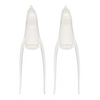 Ocean Hunter Ambush Fin Foot Pocket Pair White